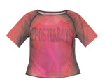 ‘The Barbie’ Mesh Crop Tee